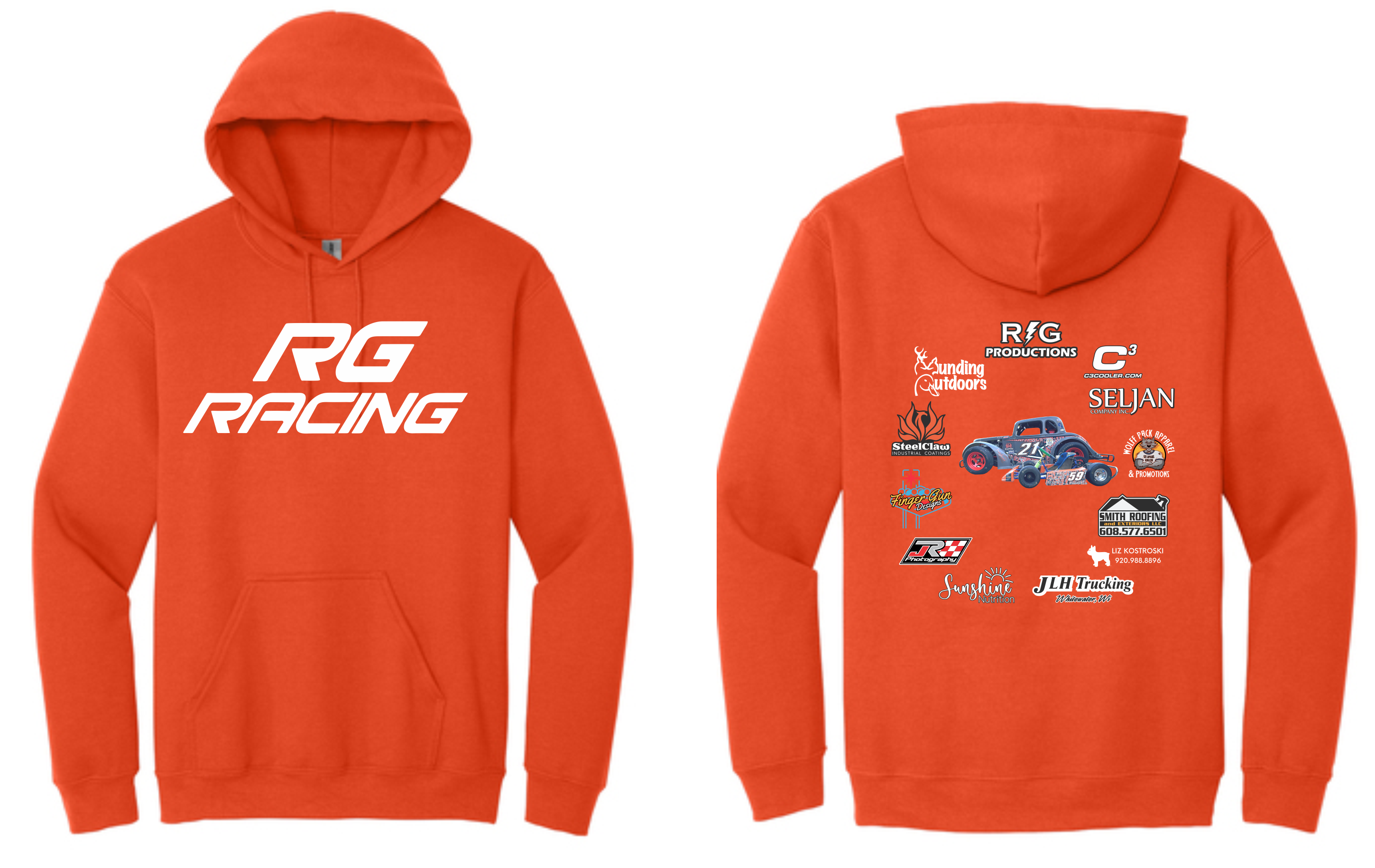 RG Racing Hoodies