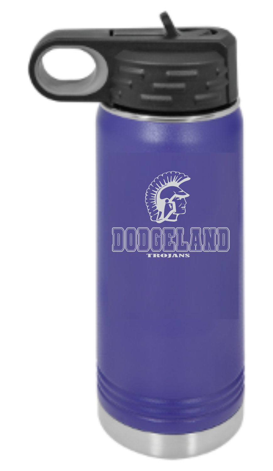 Dodgeland 20 oz. Purple Polar Camel Water Bottle